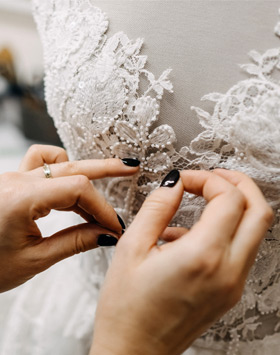 Trouwjurk laten maken